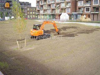 Hitachi ZX 70 Omgeving Amsterdam