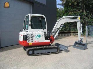 Takeauchi TB 135 Omgeving Oosterhout