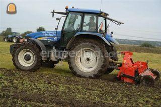 New Holland TM130+Howard Omgeving Oosterhout