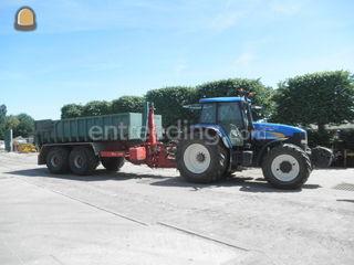 New Holland TM 190 + Carr... Omgeving Oosterhout