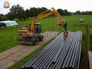 JCB js 145w Omgeving Tiel