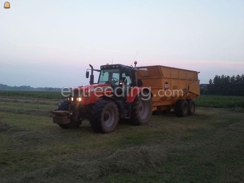 2x Beco Super 1200 silage kipper