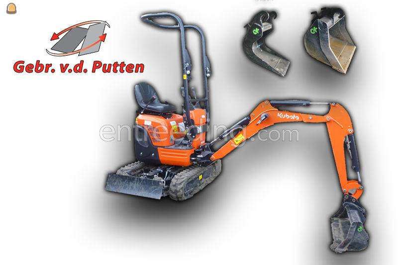 Kubota minigraver 1000kg