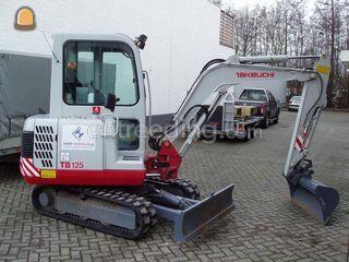 Takeuchi TB125 Omgeving Zoetermeer