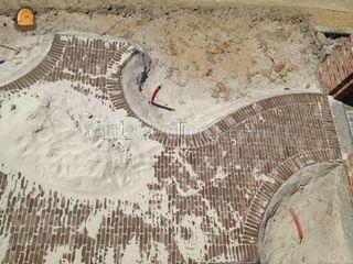 voorbereidende funderings... Omgeving Aalst