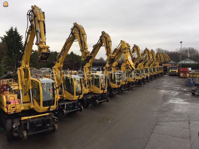 Atlas 1604 kzw spoorwegkraan