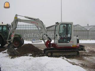 Takeuchi TB 145 Omgeving Westland