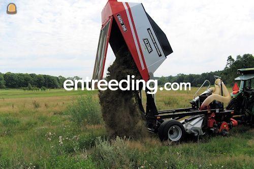 Tractor + bladzuiger