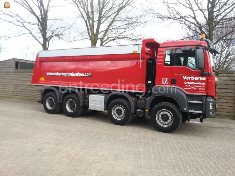 MAN  Kippervrachtauto's 8x4