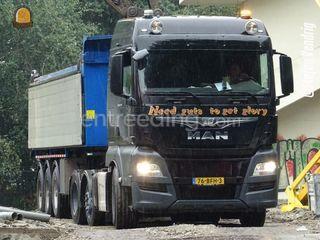 MAN + Kiptrailer Omgeving Alkmaar