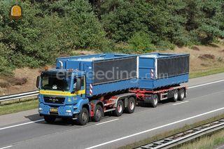 MAN 8x4 ws Omgeving Hilversum