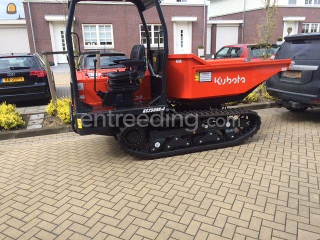 2 kuubs rupsdumper met roterende bak