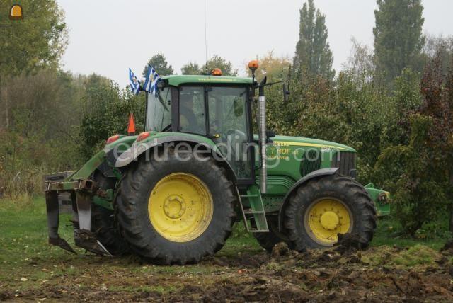 John Deere 6620 + woelpoot