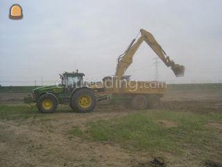 John Deere 7720 + joskin ... Omgeving Goes