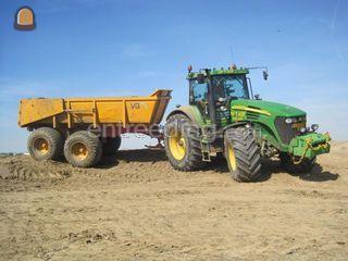 John Deere 7720 + vgm Omgeving Goes
