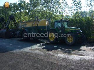 John Deere 7810 + de swae... Omgeving Goes