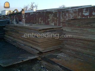 Stalen rijplaten 5000x150... Omgeving Drachten