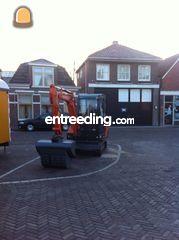 Hitachi ZX27 Omgeving Drachten