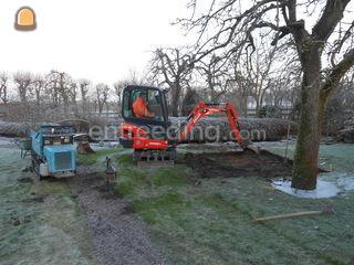 Kubota KX 019-4 Omgeving Hoorn