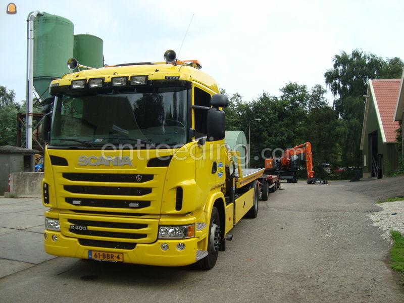 Scania g400+ dieplader