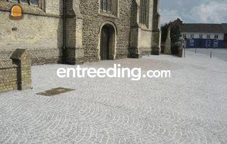 mozaïek kasseien Omgeving Brugge