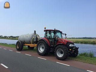 Case Farmall 105c + 5m3 w... Omgeving Lisse