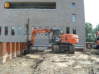 Hitachi ZX 170 Omgeving Breda