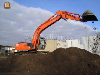 Hitachi ZX 210 Omgeving Breda