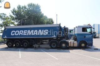 Man 6X2+ Aluminiumtrailer Omgeving Breda