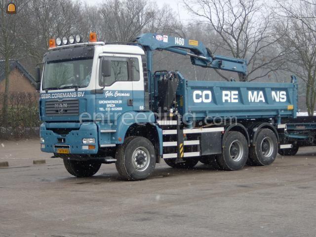 Man Knijperwagen 6X6 Kraanwagens 6x6