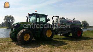 Tractor + watertank 6 m3 Omgeving Druten