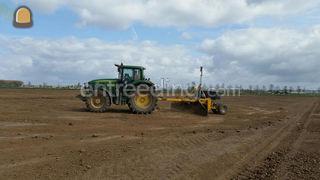 Tractor + kilver + GPS Omgeving Druten
