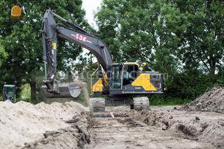 Volvo EC 250 E incl. 3D-G... Omgeving Druten
