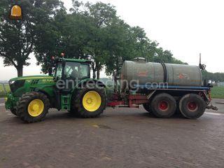 Tractor + waterwagen 10 M... Omgeving Druten