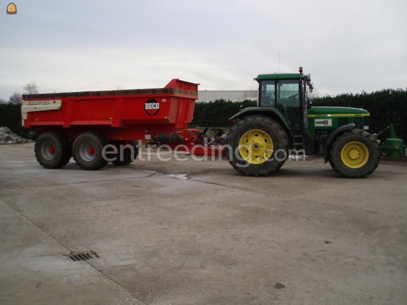 Beco dumper + JD 7710
