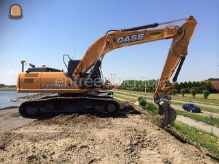 Case CX250C met GPS Omgeving Zierikzee