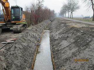 Beschoeiingen zetten Omgeving Zierikzee