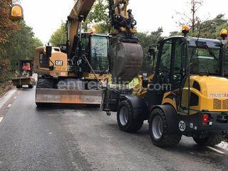 Verbredingsmachine klein ... Omgeving Weert