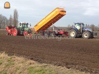 Fendt + frontfrees + aard... Omgeving Voorne-Putten