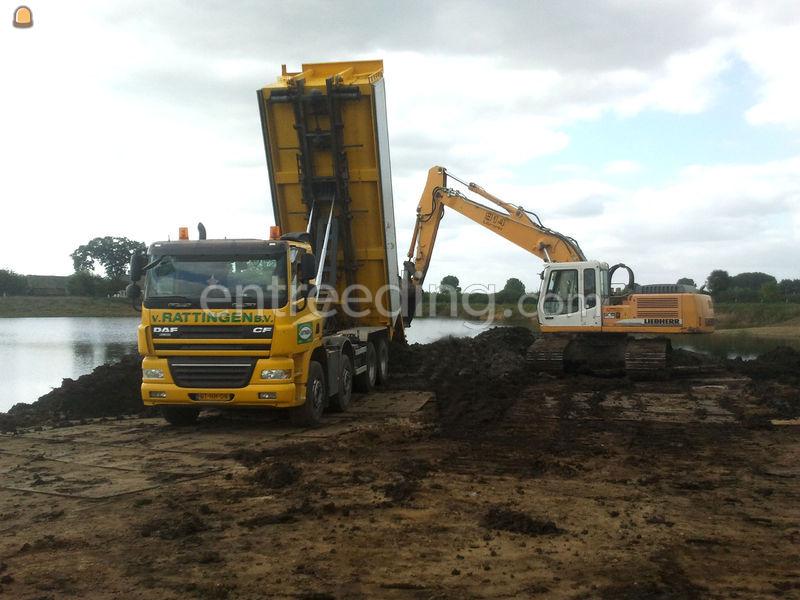 DAF CF 8x4 Kippervrachtauto's 8x4