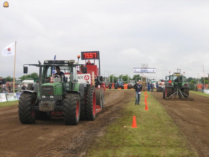 Baan prepareren en mee doen.