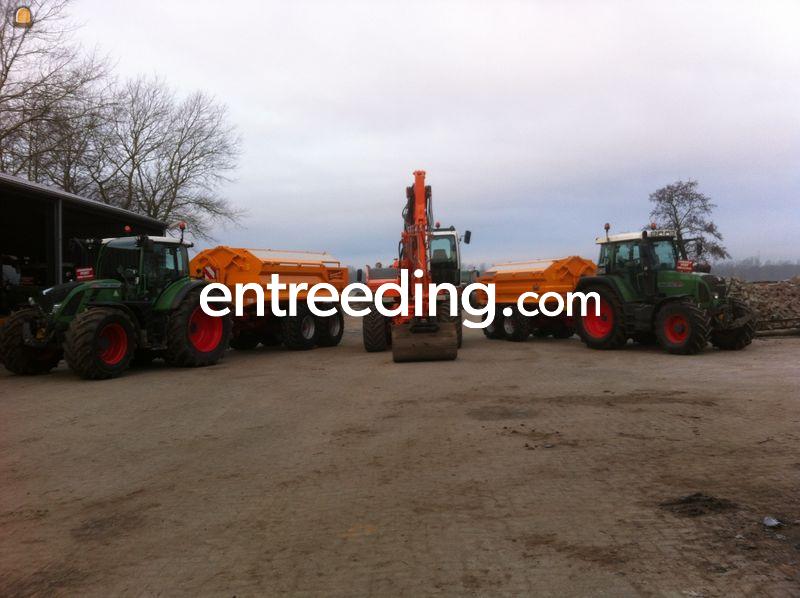 Mobiele kraan en Kippers