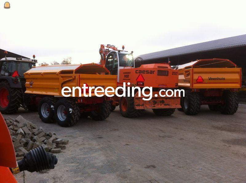 Mobiele kraan en Kippers