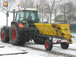 Fendt met zoutstrooier Omgeving Hilversum