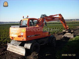 Doosan DX140W Omgeving Bergen op Zoom