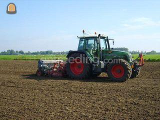 Fendt met kopeg + zaaimac... Omgeving Weesp