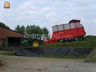 JD 6530 met Taarup 470 Omgeving Weesp