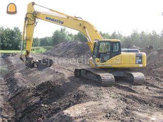 Komatsu PC 210-7 Omgeving Weesp
