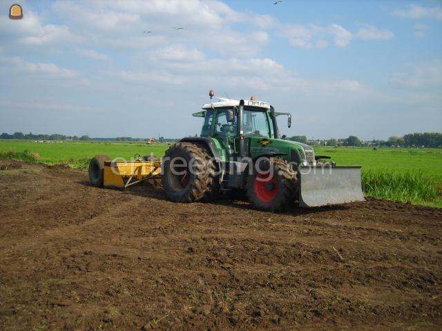 Fendt met kilverbord