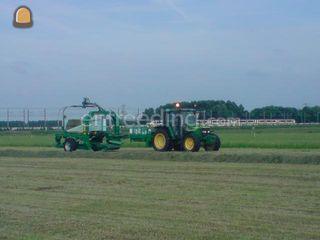 JD 6210 met McHale 998 vi... Omgeving Weesp
